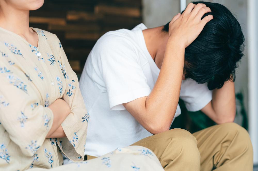 夫婦関係に悩む男性
