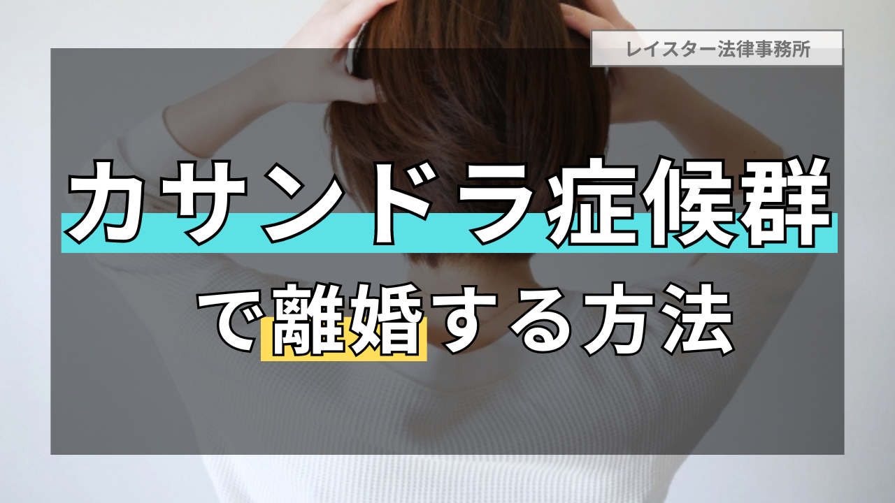 【カサンドラ症候群】アスペルガー症候群の夫(妻)と離婚するには？問題点を解説